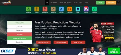 victor prediction correct score|VictorsPredict: Best Soccer Predictions .